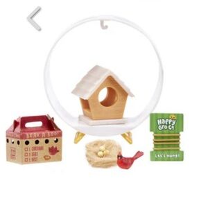 MiniVerse Make it Mini Lifestyle: Home Series 1, Cardinal Birdhouse
